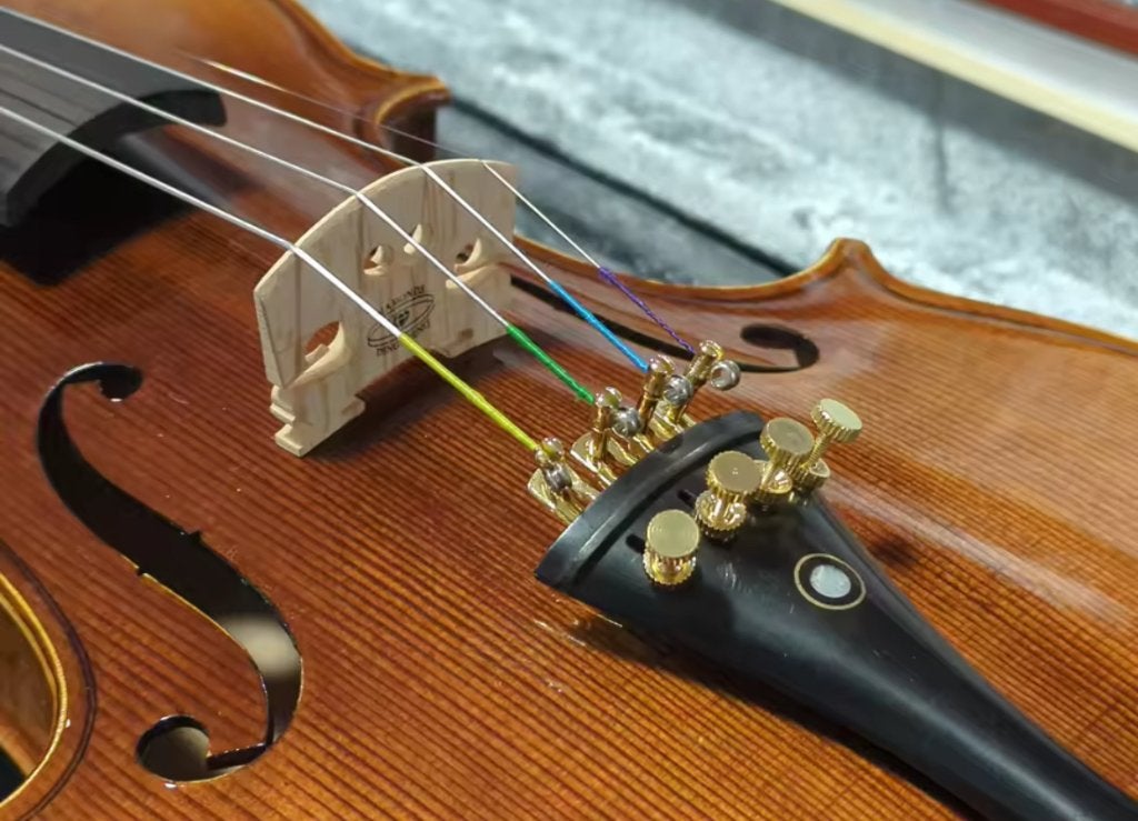 Peter Lang Violine 4/4, Ophalen of Verzenden, Zo goed als nieuw, 4/4-viool, Met koffer