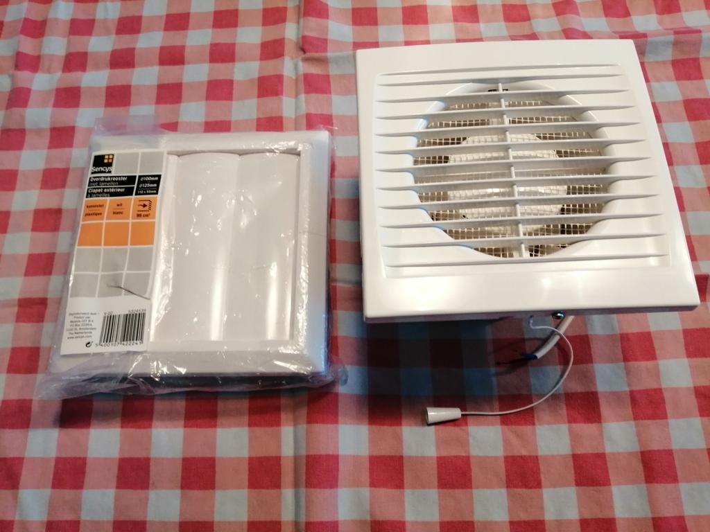 Sencys kanaalventilator 230V 100mm zo goed als nieuw!, Ophalen of Verzenden, Zo goed als nieuw