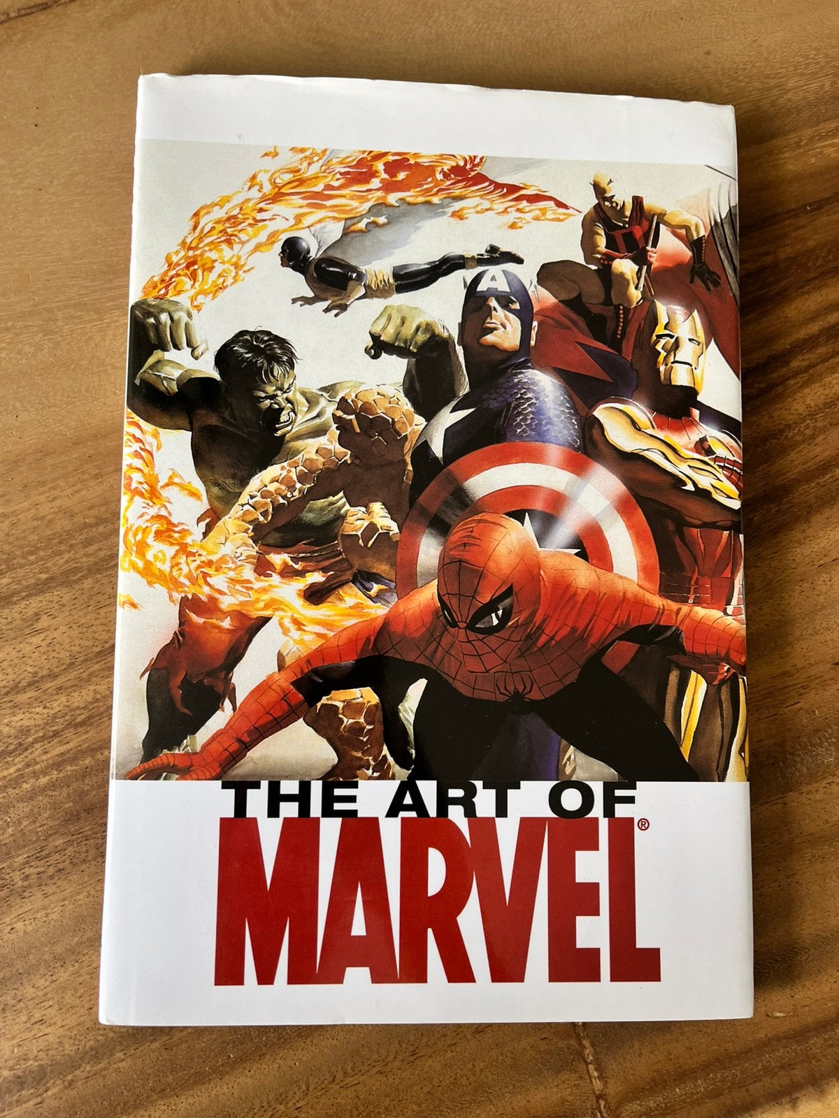 the art of Marvel Hulk Spider-Man Avengers captain america, Ophalen of Verzenden, Zo goed als nieuw