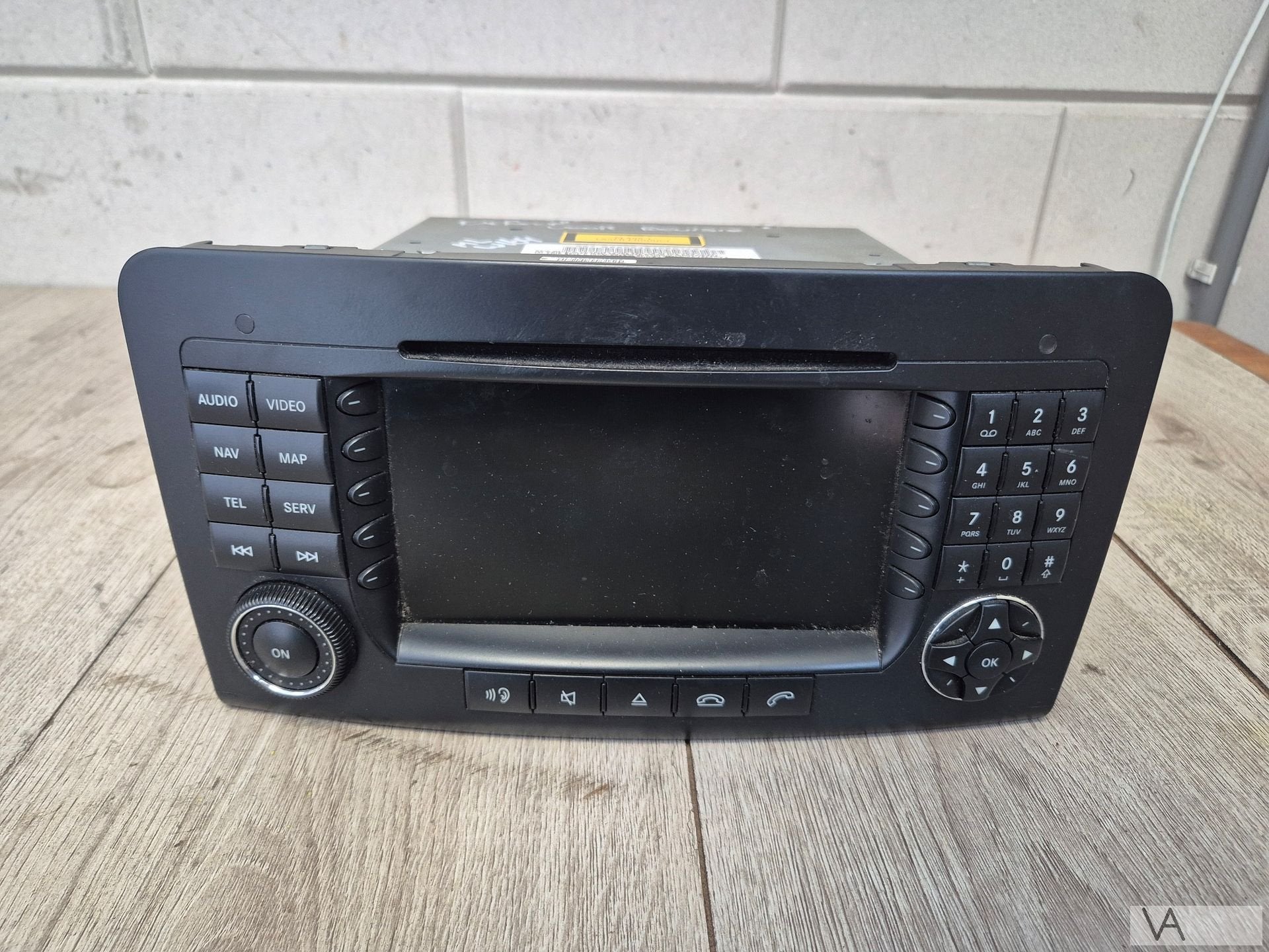 Radio navigatie module scherm van Mercedes ML W164 2005-2013, Auto-onderdelen, Dashboard en Schakelaars, Gebruikt, -, Ophalen of Verzenden
