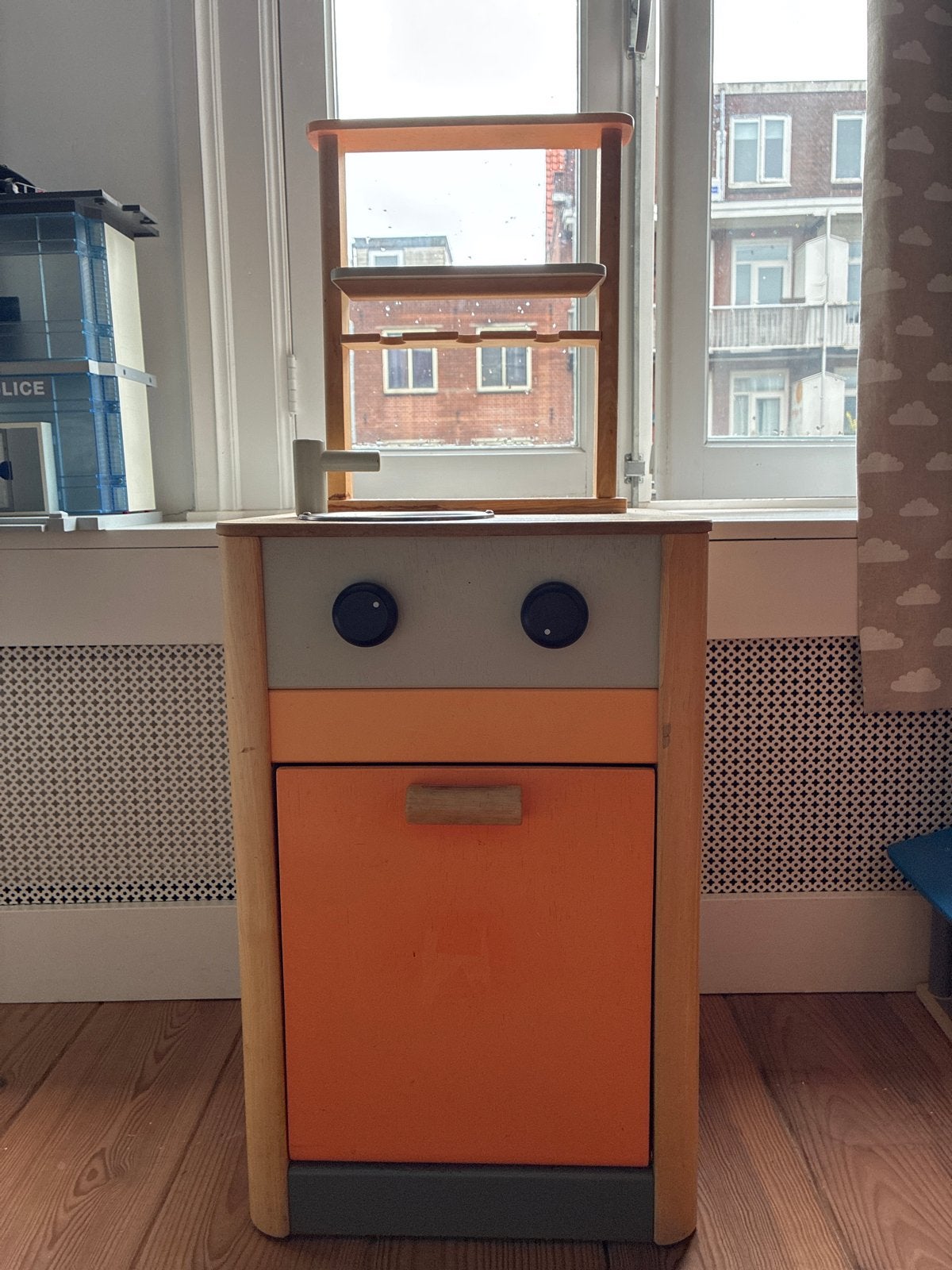 Plantoys Houten Speelkeuken met Werkblad en Oven, Ophalen, Gebruikt, Hout, Speelkeuken