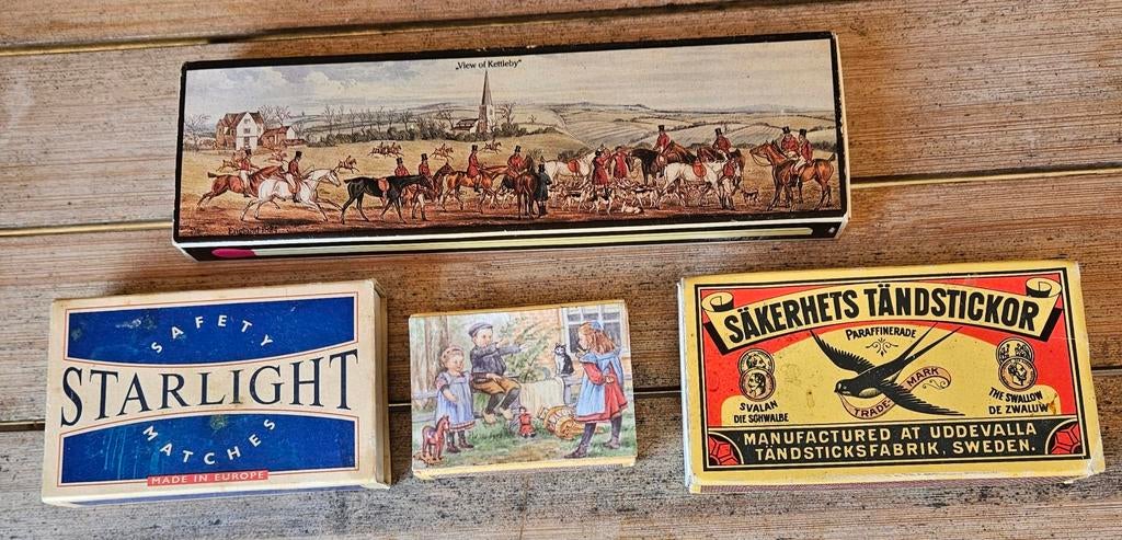 Lucifers doosjes, Ophalen of Verzenden, Gebruikt, Luciferdoosjes of -merken