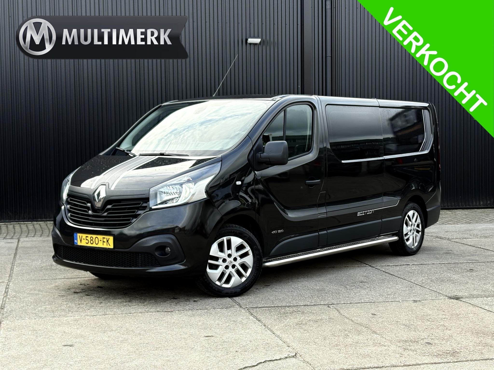 Renault Trafic 1.6 dCi 120pk Edition T29 L2H1 DC | Marge | 6, Voorwielaandrijving, Gebruikt, Euro 6, 4 cilinders