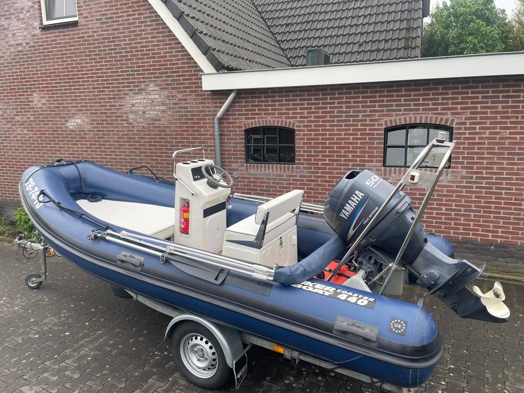 Joker Coaster 440 Yamaha 50Pk, Ophalen, Yamaha, Zo goed als nieuw, Benzine