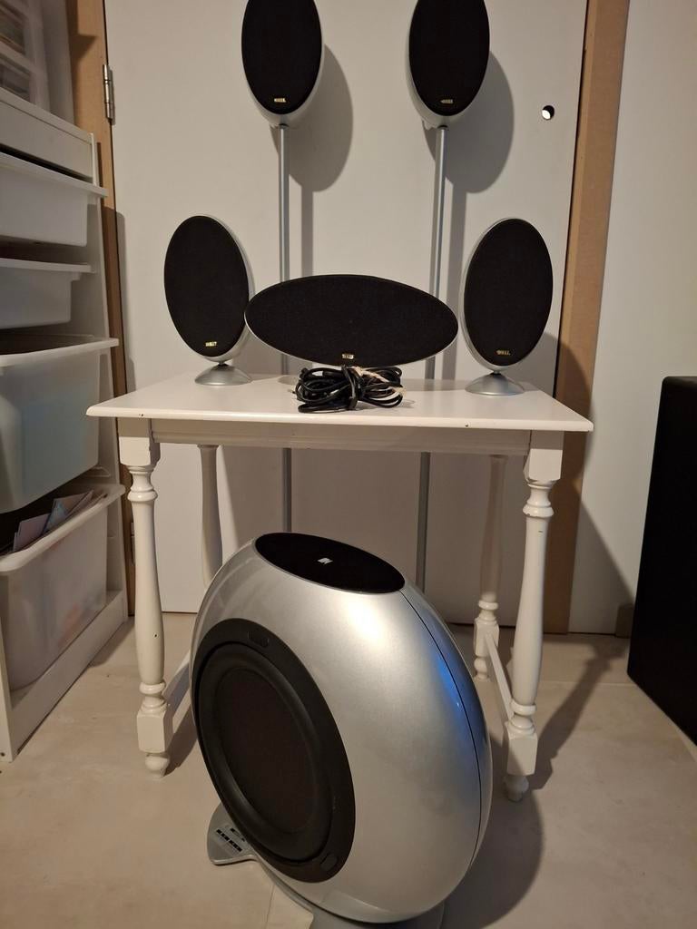 KEF KHT3005 5.1 Home Cinema, Gebruikt, 70 watt of meer, 5.1-systeem, Overige spelers