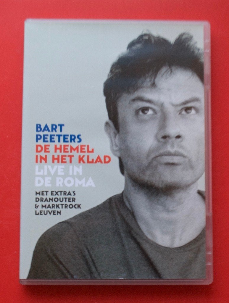 dvd Bart Peeters De hemel in het klad Live in de Roma, Alle leeftijden, Ophalen of Verzenden, Gebruikt
