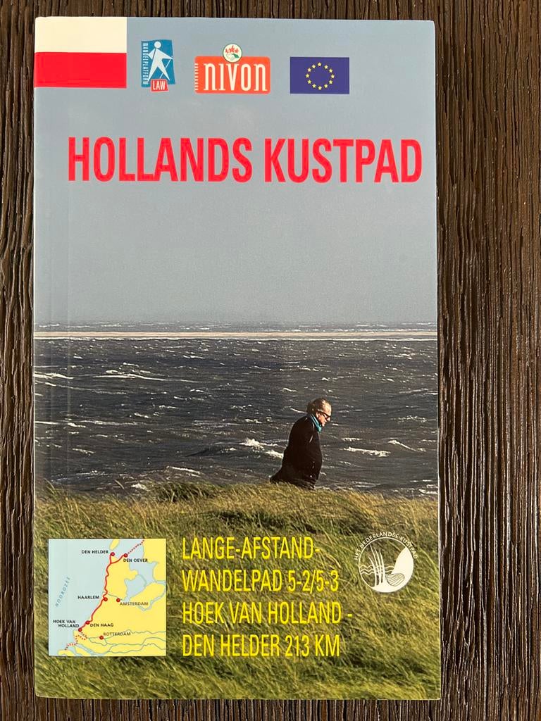Hollands Kustpad LAW 5-2/5-3 Wandelgids Hoek van Holland - D, Overige merken, Fiets- of Wandelgids, Ophalen of Verzenden, Zo goed als nieuw