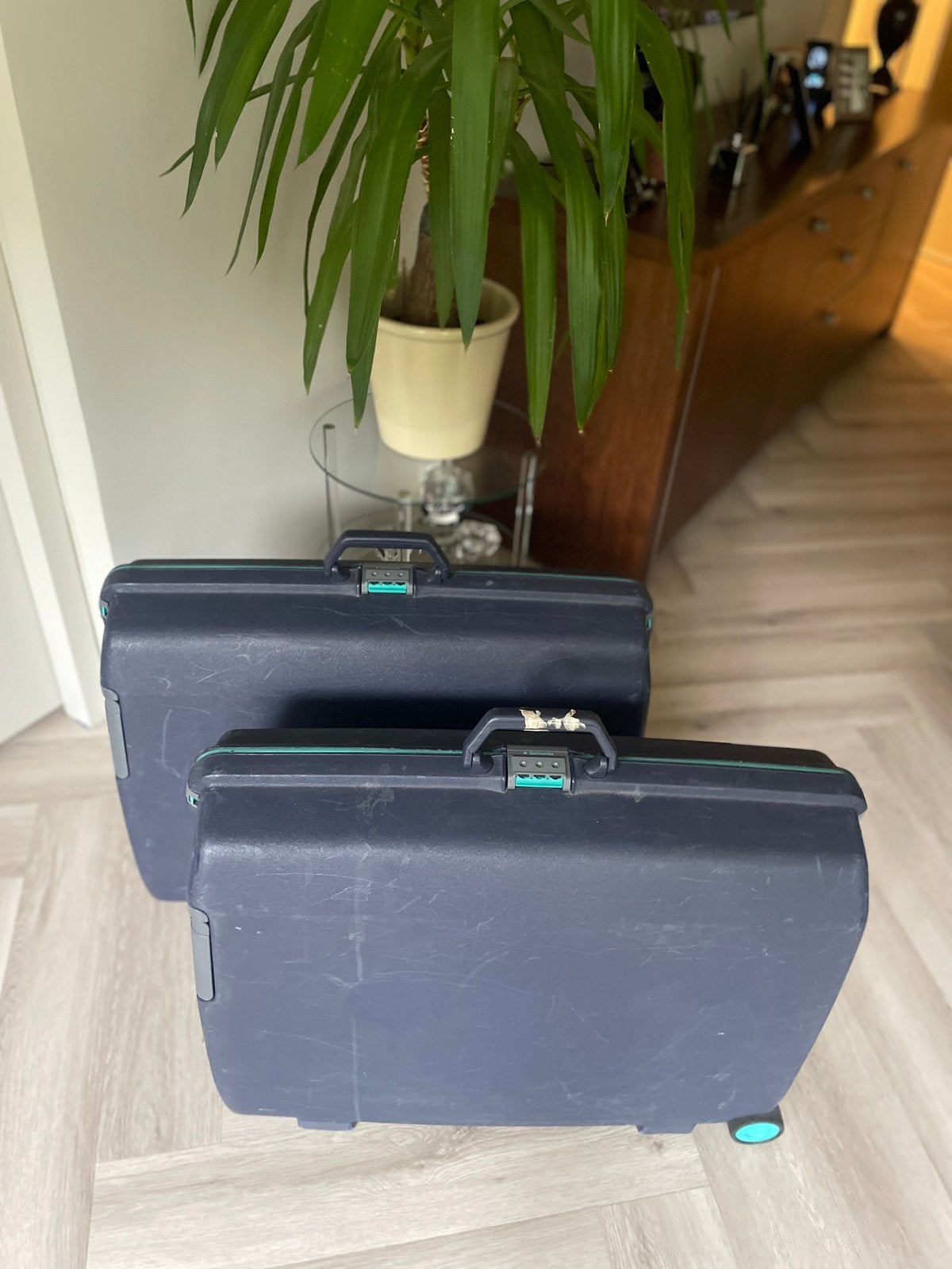 2 Samsonite koffers met cijferslot, Gebruikt, 20 tot 30 cm, Ophalen of Verzenden, 60 tot 80 cm