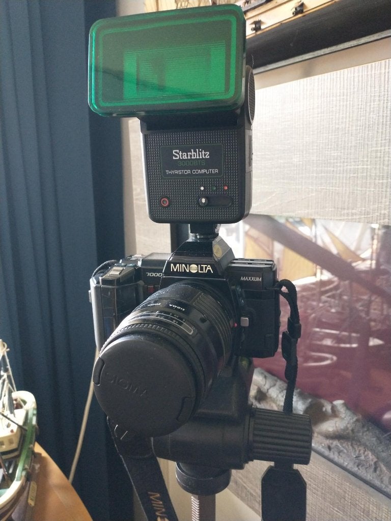 Fotoapparatuur., Ophalen, Gebruikt, Spiegelreflex, Minolta