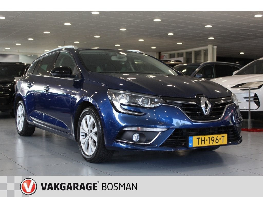 Renault Mégane Estate 1.3 TCe Limited/CARPLAY/CRUISE/CAMERA, Keurmerk '100% Onderhouden', Stof, Gebruikt, 4 cilinders