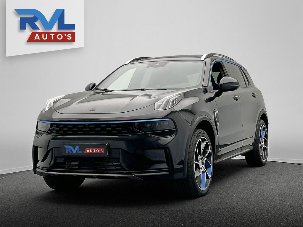 Lynk & Co 01 1.5 261PK Plug-in Hybrid *Zwarte Hemel* Stuurwi, Stof, Zwart, Plug-in hybride, Bedrijf