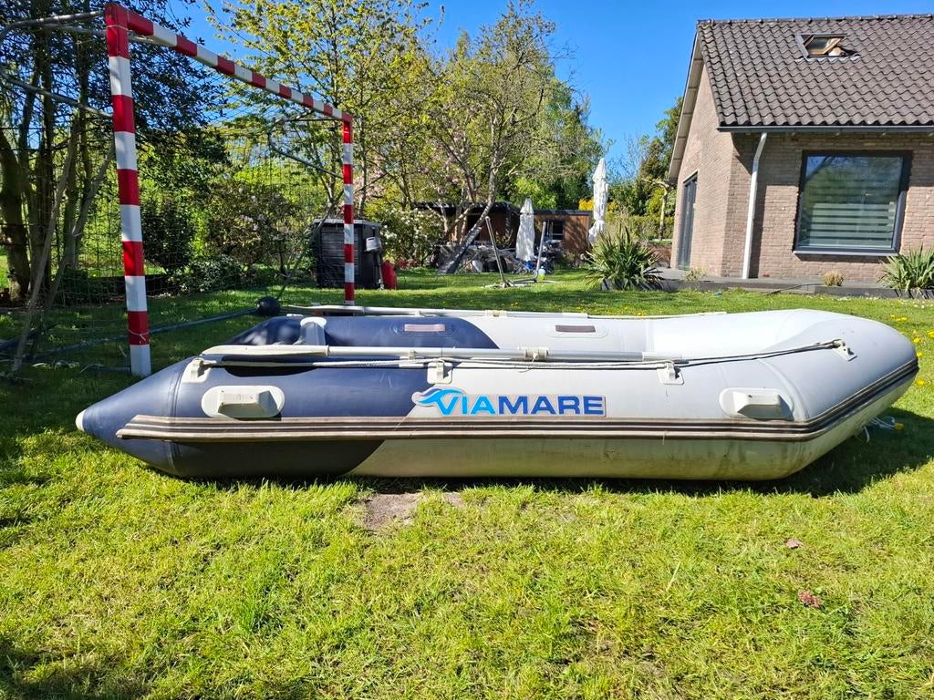 Viamare 330 Alu boot + Mariner Buitenboordmotor, Ophalen of Verzenden, Motor en Techniek, Motorboot