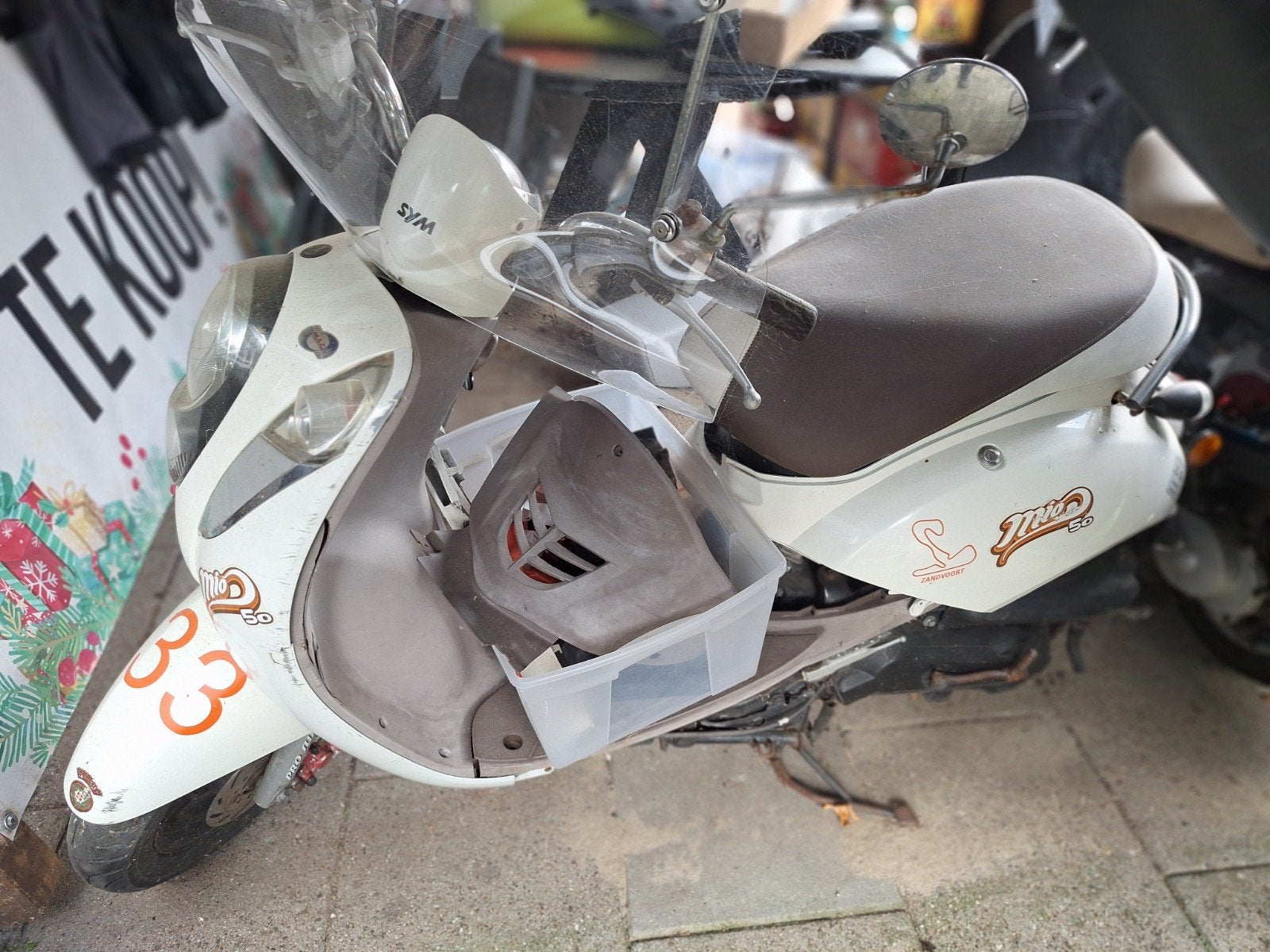 Sym Mio voor onderdelen!, Fietsen en Brommers, Gebruikt, Benzine, Ophalen, Mio
