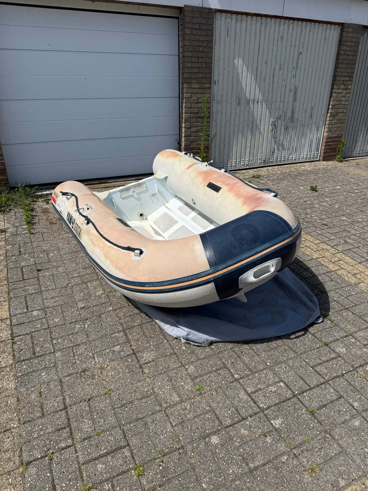 Yamaha lightweight YAM 270TA RIB aluminium, Watersport en Boten, Rubberboten, Ophalen, Gebruikt, Polyester/glasvezel, Yamaha