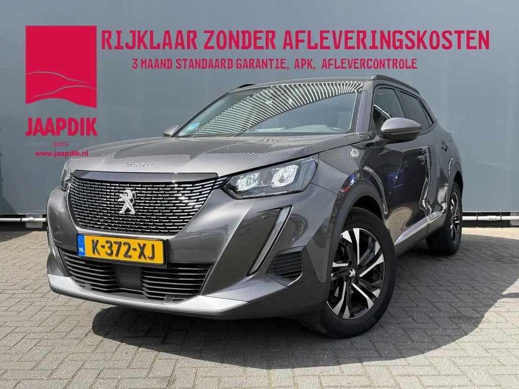 Peugeot 2008 BWJ 2021 2021 1.2 PureTech 131 PK € 12.443,00, Stof, Gebruikt, 1199 cc, Origineel Nederlands