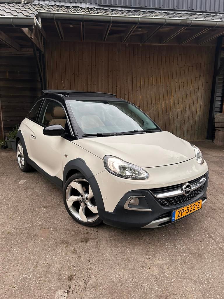 Opel ADAM 1.0 Turbo 85KW Start&stop 3D 2015 Wit, Voorwielaandrijving, ADAM, 40 €/maand, 1041 kg