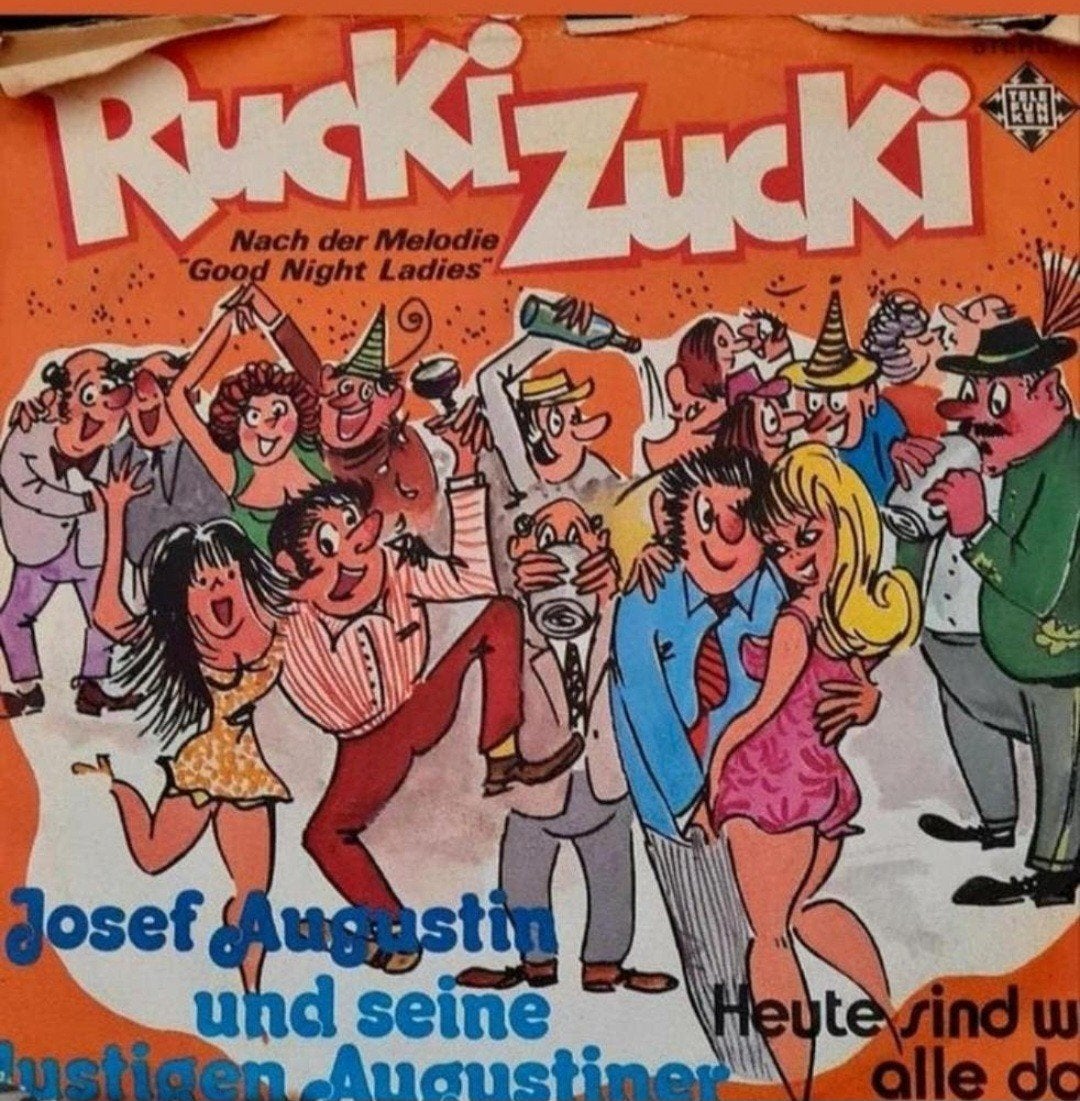 JOSEF AUGUSTIN  - RUCKI ZUCKI (HOES BESCHADIGD), Ophalen of Verzenden, Gebruikt