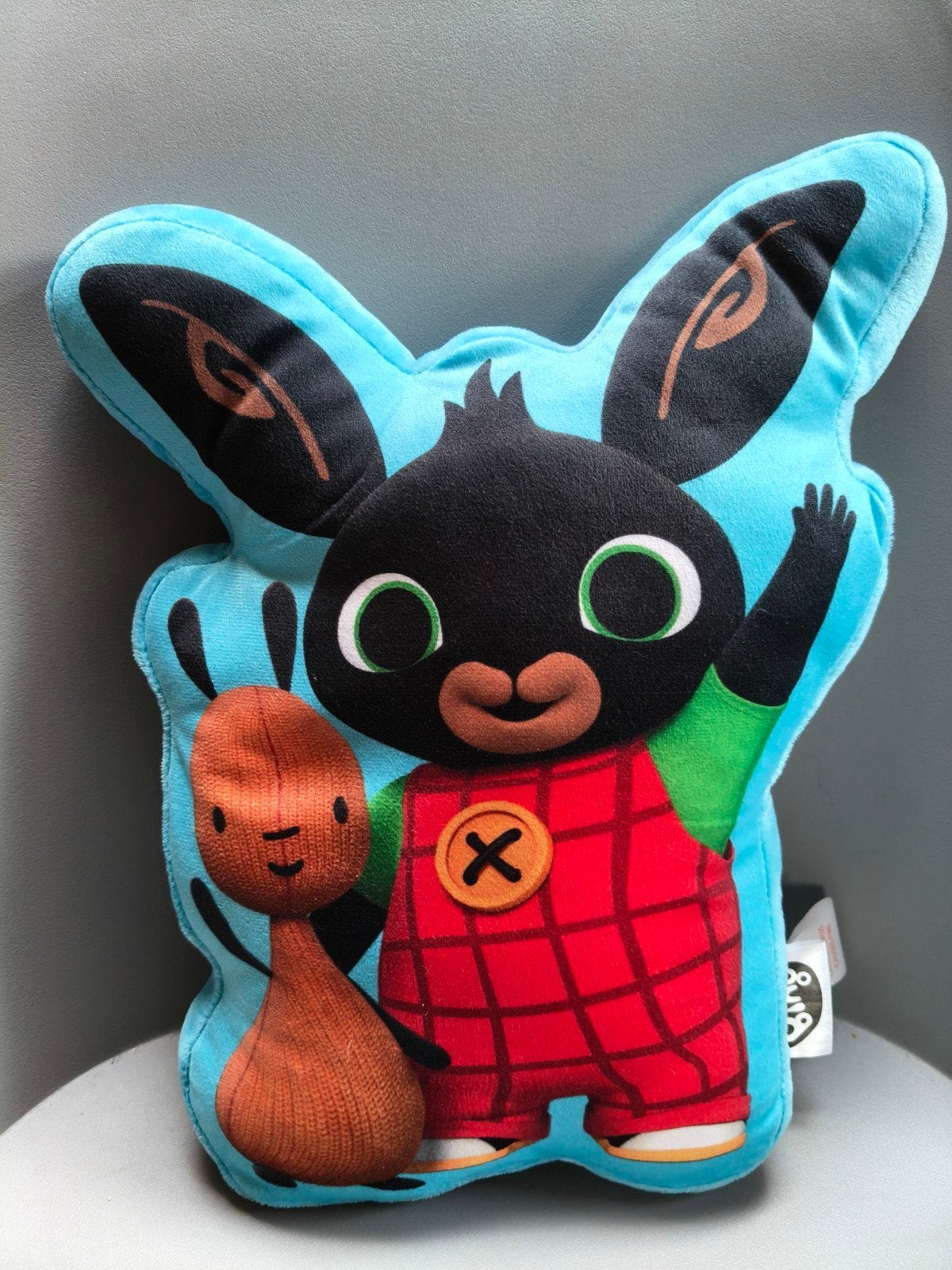 Bing Konijn Knuffel met Flop - Zo goed als nieuw, Overige merken, Overige karakters, Blauw, Konijn