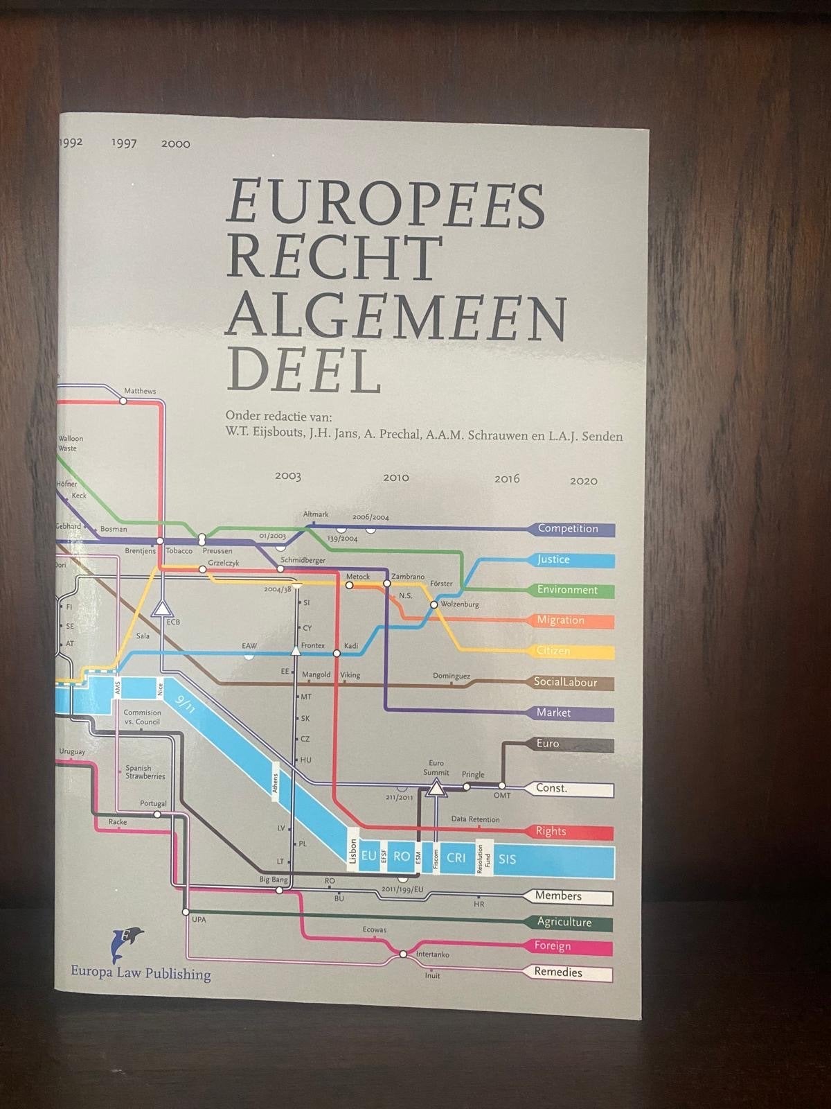 Europees Recht Algemeen Deel - Studieboek, Boeken, Studieboeken en Cursussen, Ophalen, Gamma, Zo goed als nieuw, WO