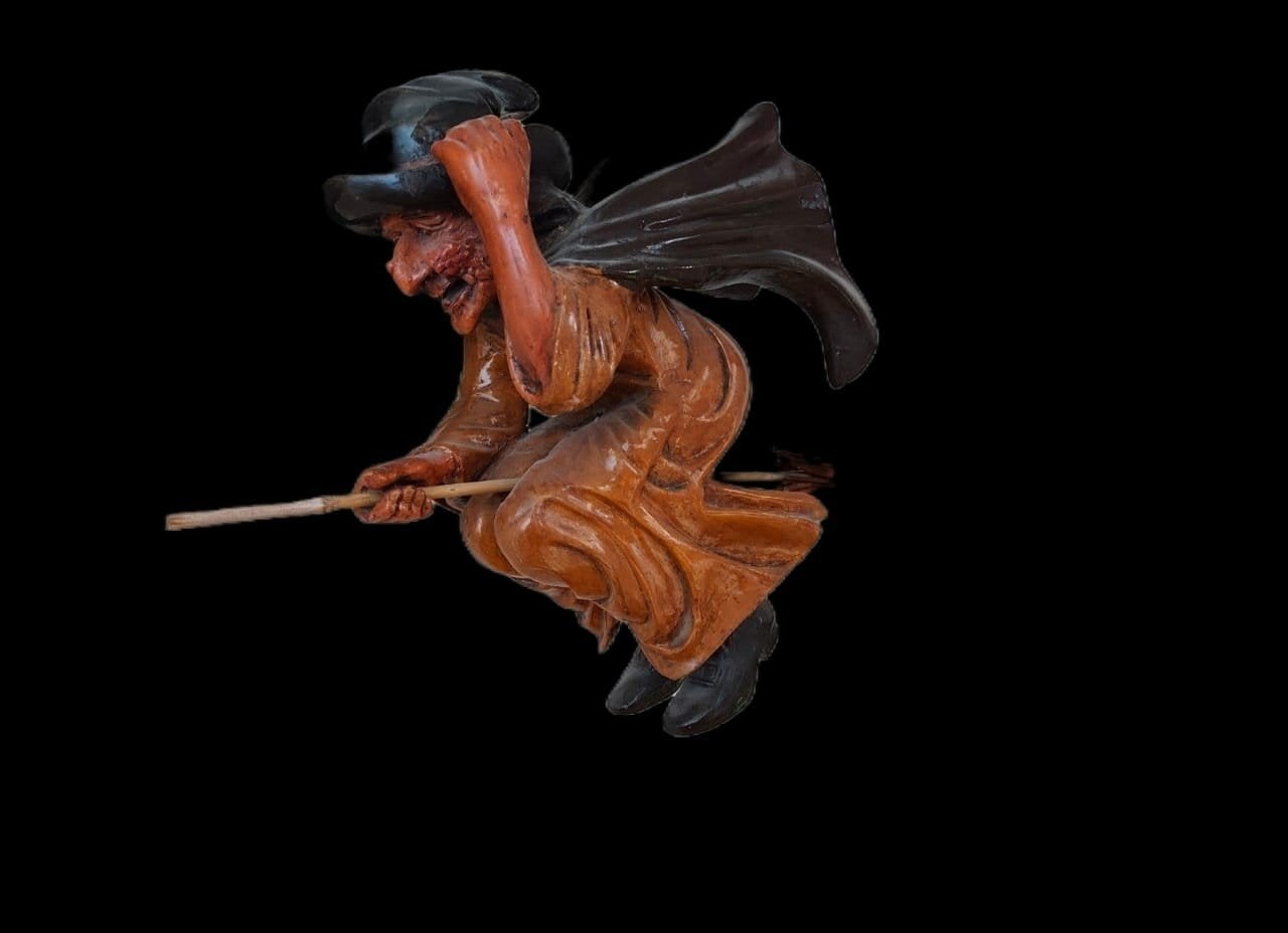 Halloween Heks op bezem!, Ophalen, Overige onderwerpen, Kunststof, 50 - 100 cm
