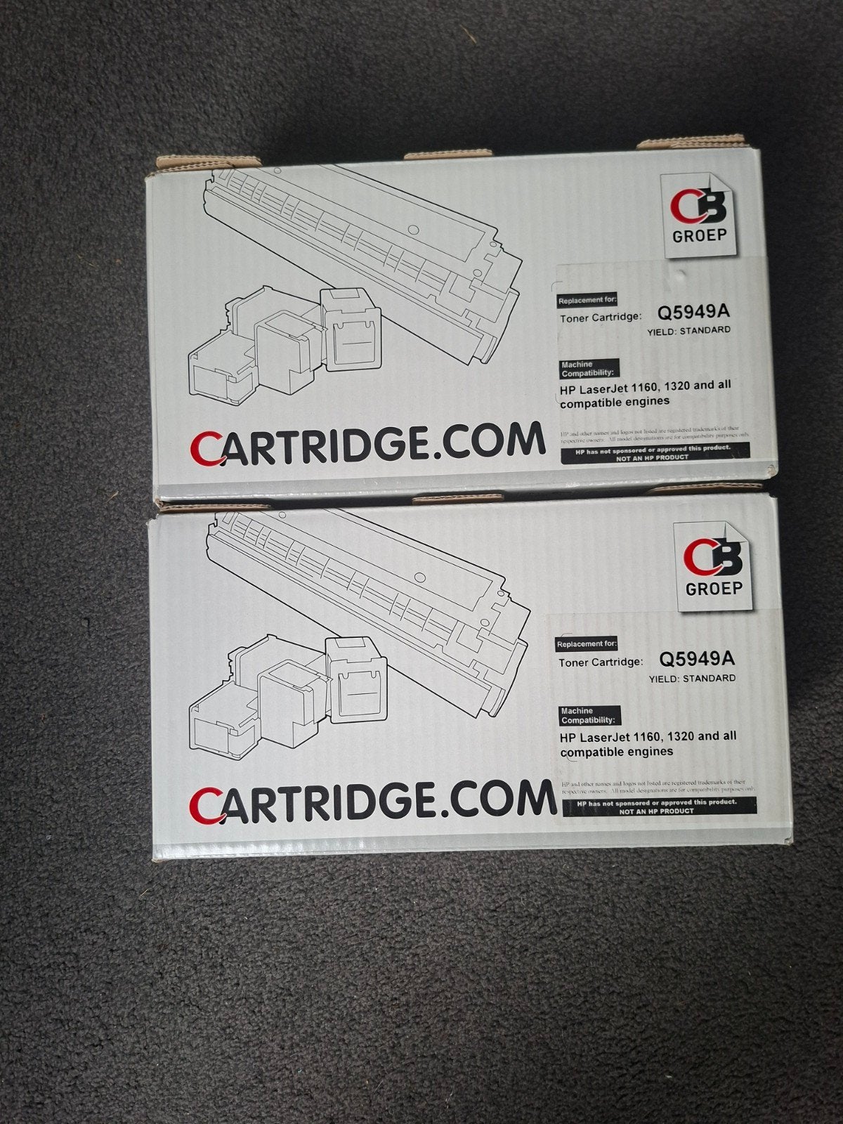 Toner Cartridge Q5949A voor HP LaserJet 1160/1320, Ophalen of Verzenden, Nieuw, Toner, CB Groep