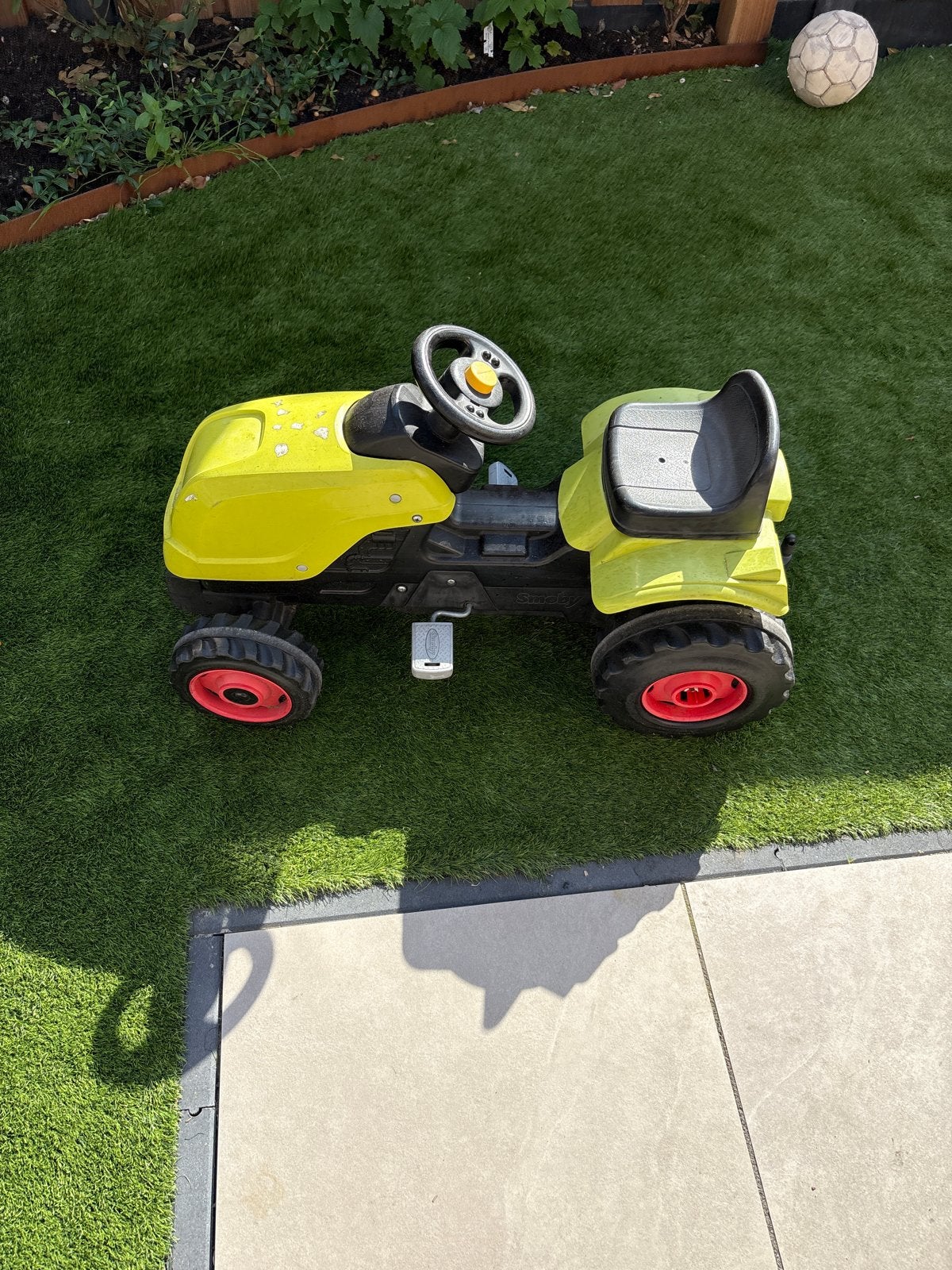 Groene traptractor voor kinderen, Ophalen, Gebruikt, Trapvoertuig