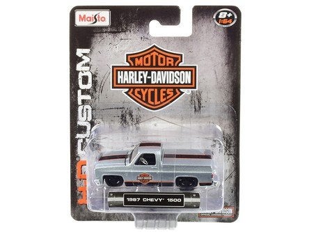 Maisto 1987 Chevy 1500 Harley-Davidson miniatuur (Nieuw), Ophalen of Verzenden, Nieuw
