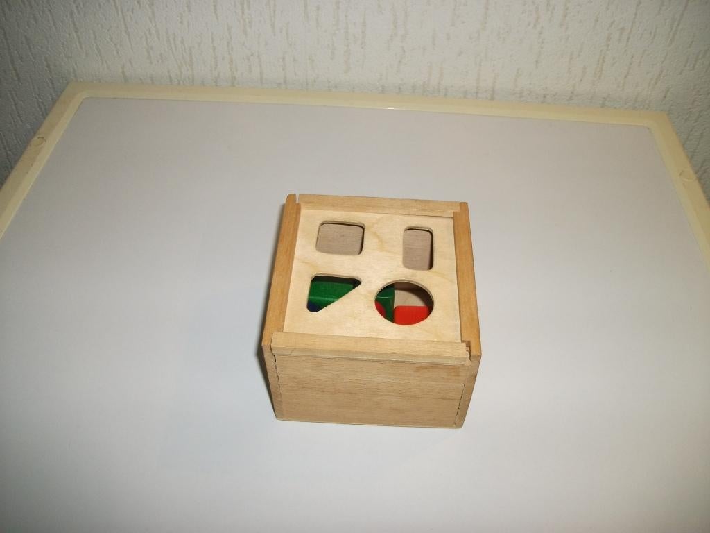 Vormenstoofje blank hout, Ophalen of Verzenden, Gebruikt