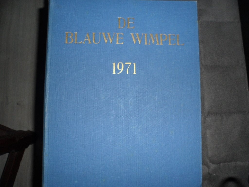 blauwe wimpel ingebonden, Verzamelen, Scheepvaart, Ophalen, Gebruikt, Motorboot, Boek of Tijdschrift