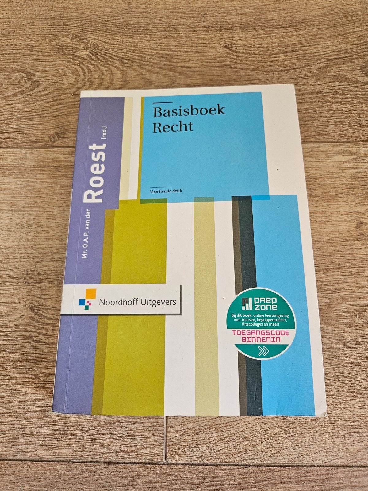 Basisboek Recht - Veertiende druk, Gelezen, Mr. O.A.P. van der Roest, Gamma, HBO