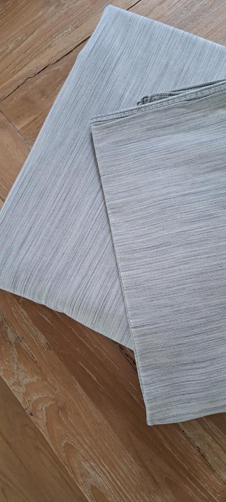 1 pers.dekbedovertrek Ikea grijs/blauw streepje, Ophalen