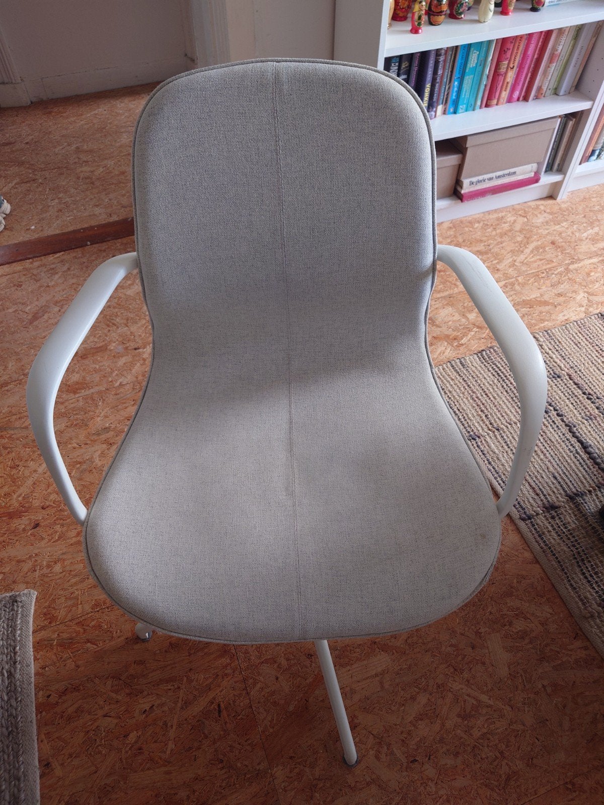 IKEA LÅNGFJÄLL bureaustoel, Ophalen, Gebruikt, Grijs, Bureaustoel