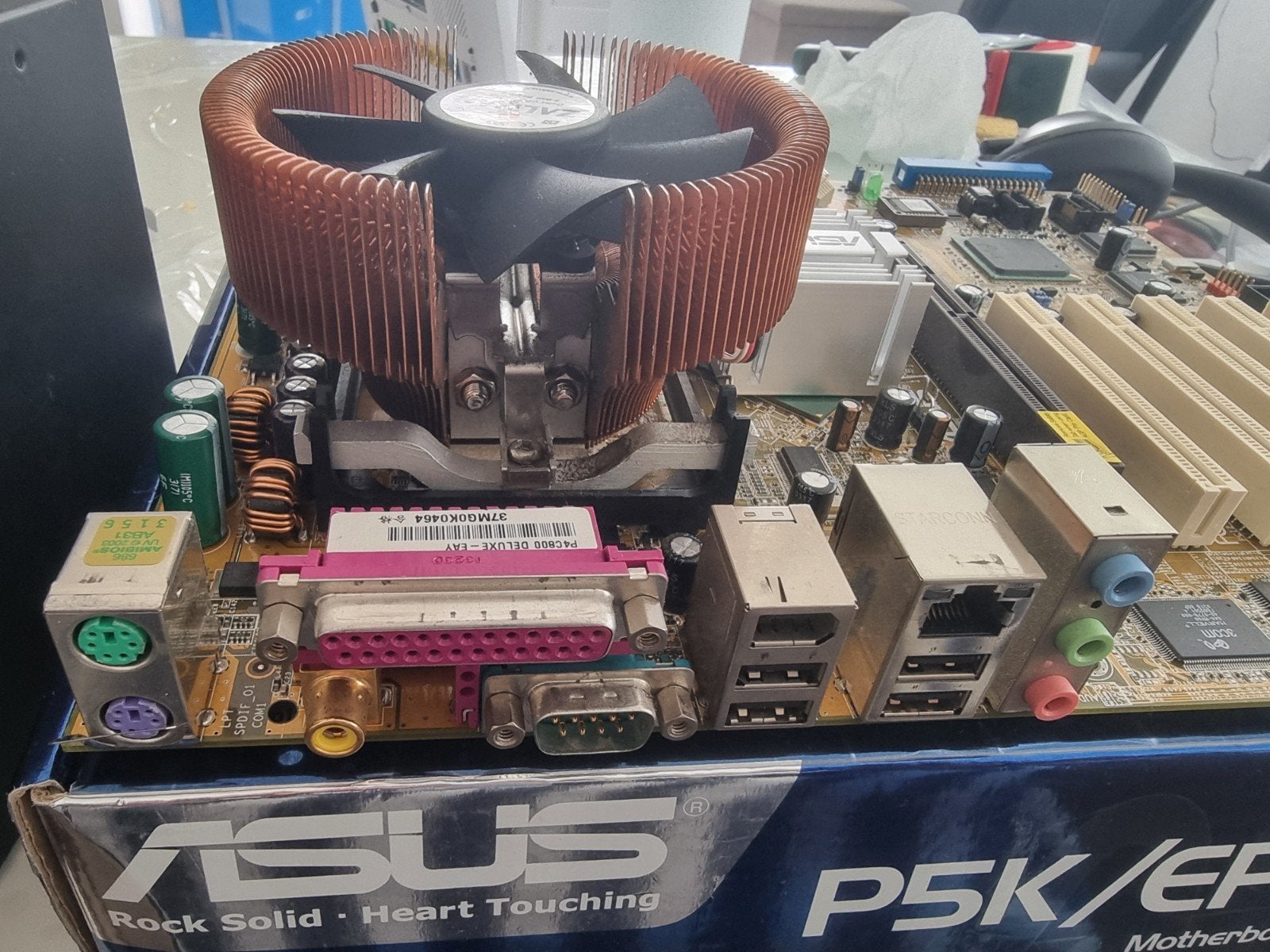 Moederbord + plus +processor, Ophalen of Verzenden