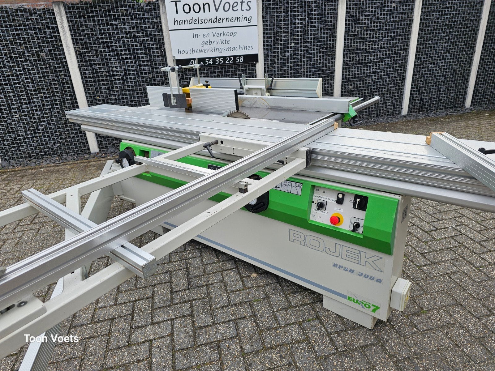 Combinatie machine 4 Voudig Roltafel 320, Doe-het-zelf en Verbouw, Ophalen, Gebruikt, Rojek, 70 mm of meer