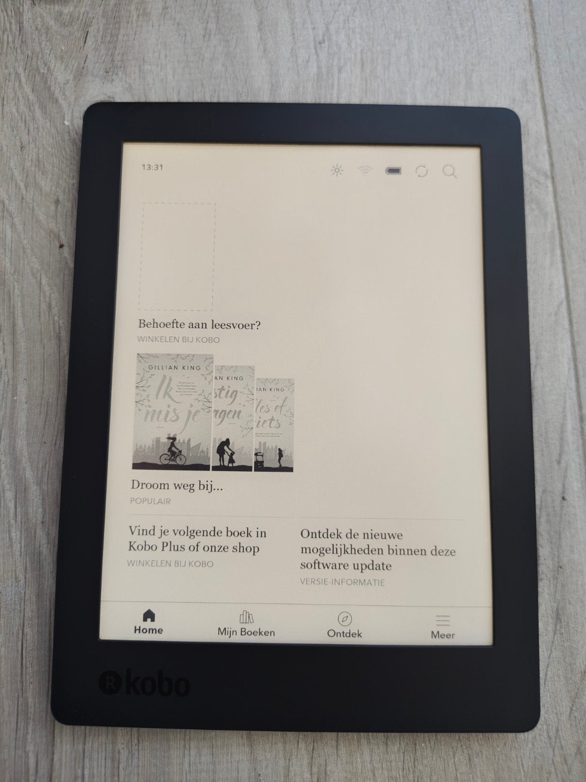 Kobo aura h2o 2e editie nette staat, Computers en Software, Ophalen, Zo goed als nieuw