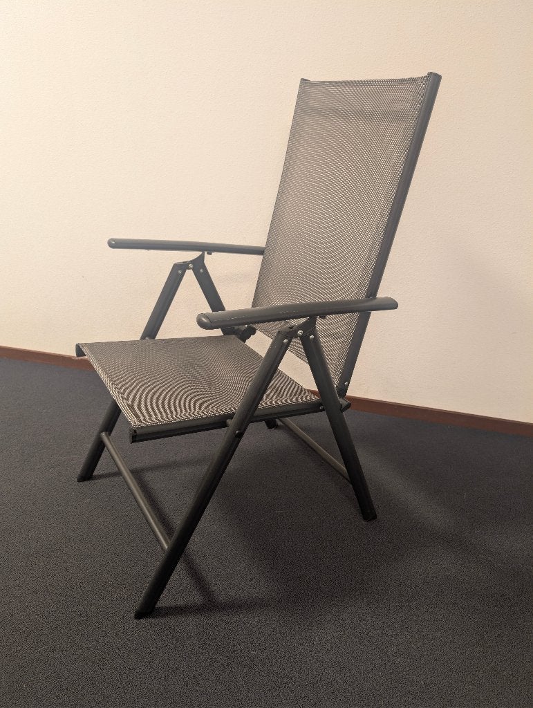 tuin / balkon set, tafel en 4 stoelen, Tuin en Terras, Tuinsets en Loungesets, Ophalen, 4 zitplaatsen, Gebruikt, Bijzettafel