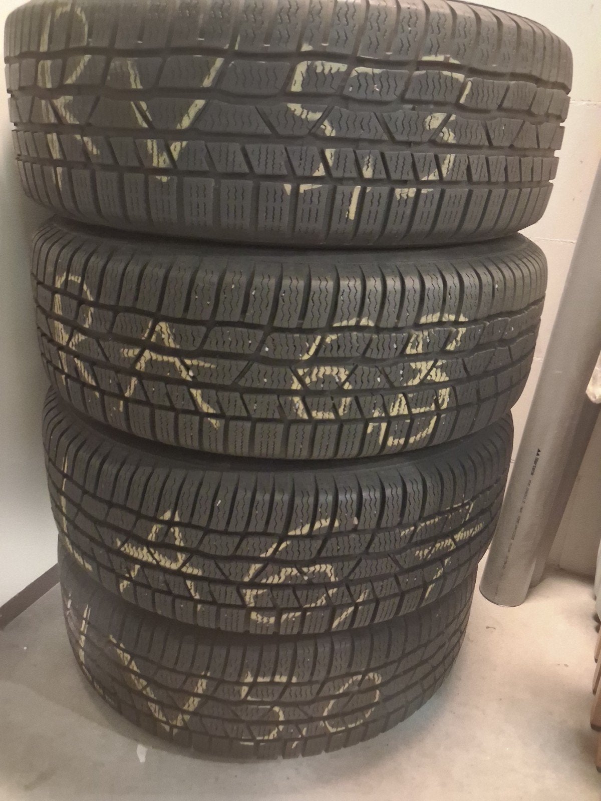 Winterbanden . steekmaat 5x100, Auto-onderdelen, Ophalen, Gebruikt, 16 inch, Banden en Velgen