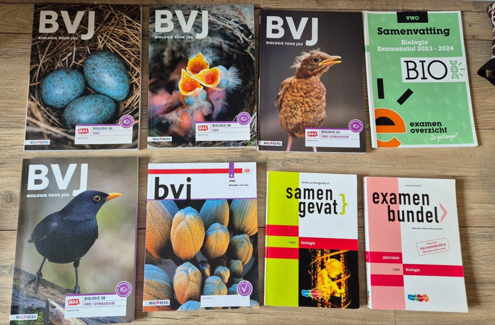 VWO Biologie Boeken - Samenvattingen en Examenbundels, Boeken, Schoolboeken, Zo goed als nieuw, Biologie, VWO, Ophalen of Verzenden