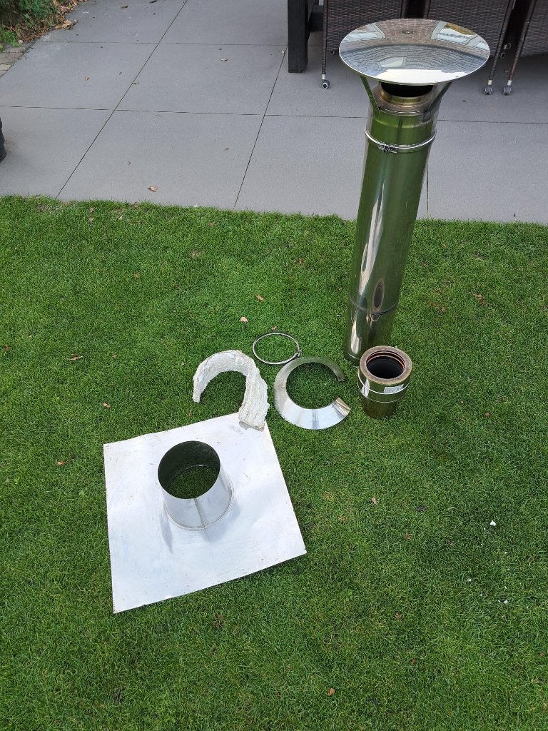 rookkanaal tuinhuis, Tuin en Terras, Ophalen, Zo goed als nieuw, Overige typen