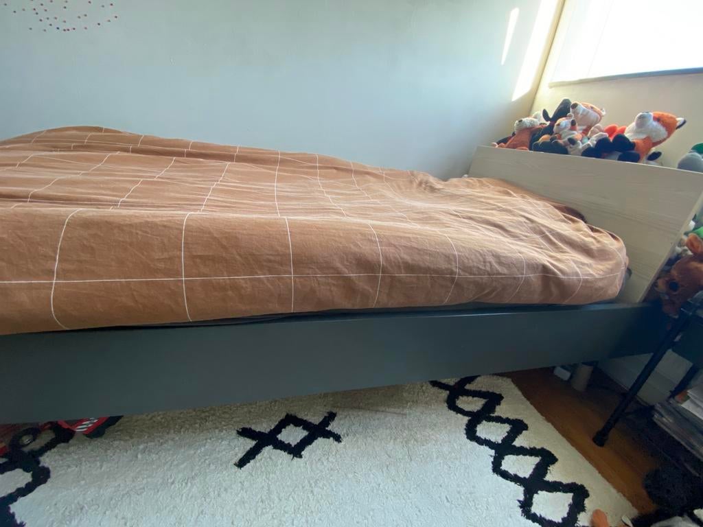 Eenpersoons kinderbed van PETITE AMÉLIE, Ophalen, 90 cm, Eenpersoons, Wit