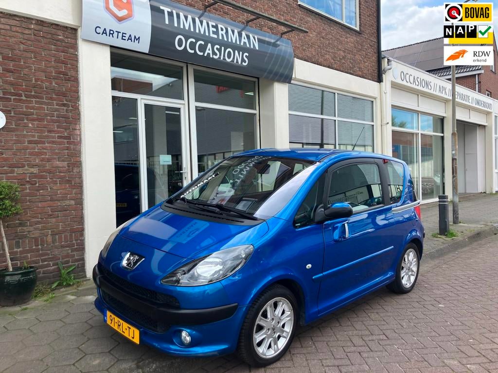 Peugeot 1007 1.6-16V Sporty|Airco|Automaat|APK mei'27, Auto's, Peugeot, 15 km/l, Gebruikt, 4 cilinders, Automatische klimaatregeling