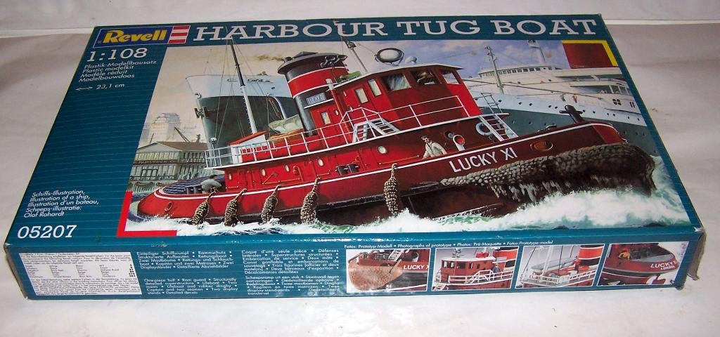 Revell 05207 Harbour Tug Boat. 1:108. Splinternieuw in doos., Ophalen of Verzenden, Nieuw, 1:50 tot 1:200, Revell