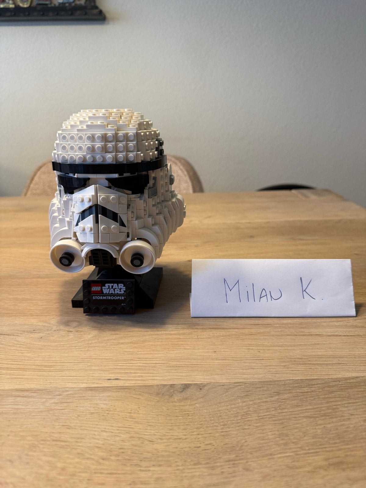 Lego Star Wars 75276 Stormtrooper Helm met doos en boekje, Ophalen of Verzenden, Zo goed als nieuw