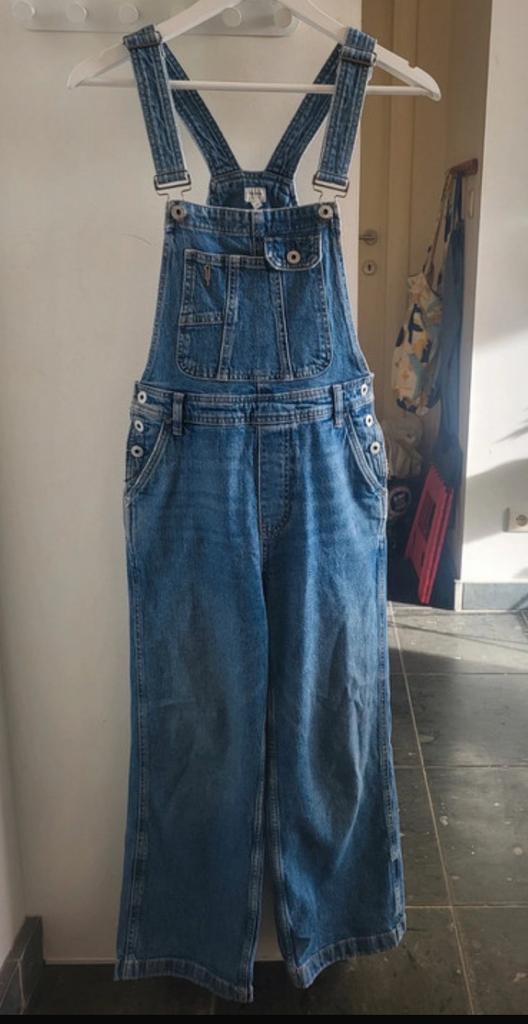 Tuinbroek Pepe Jeans S, Kleding | Dames, Jumpsuits, Gedragen, Maat 36 (S), Blauw, Ophalen of Verzenden
