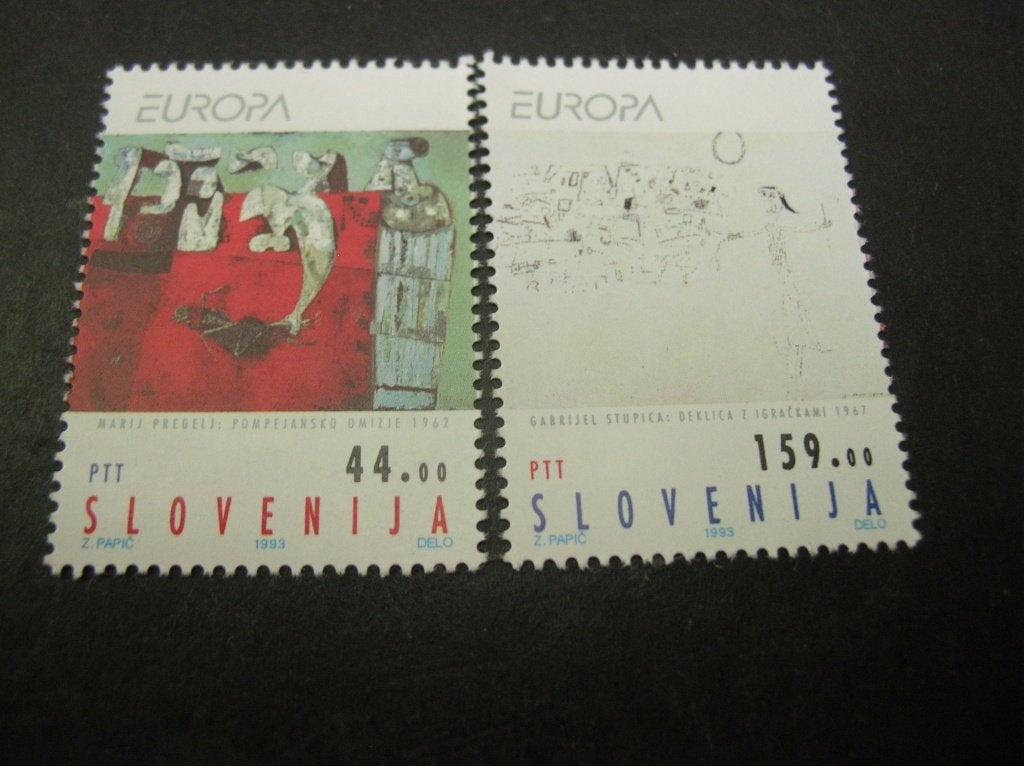 Cept/Verenigd Europa Slovenië 1993, Ophalen of Verzenden, Overige landen, Postfris