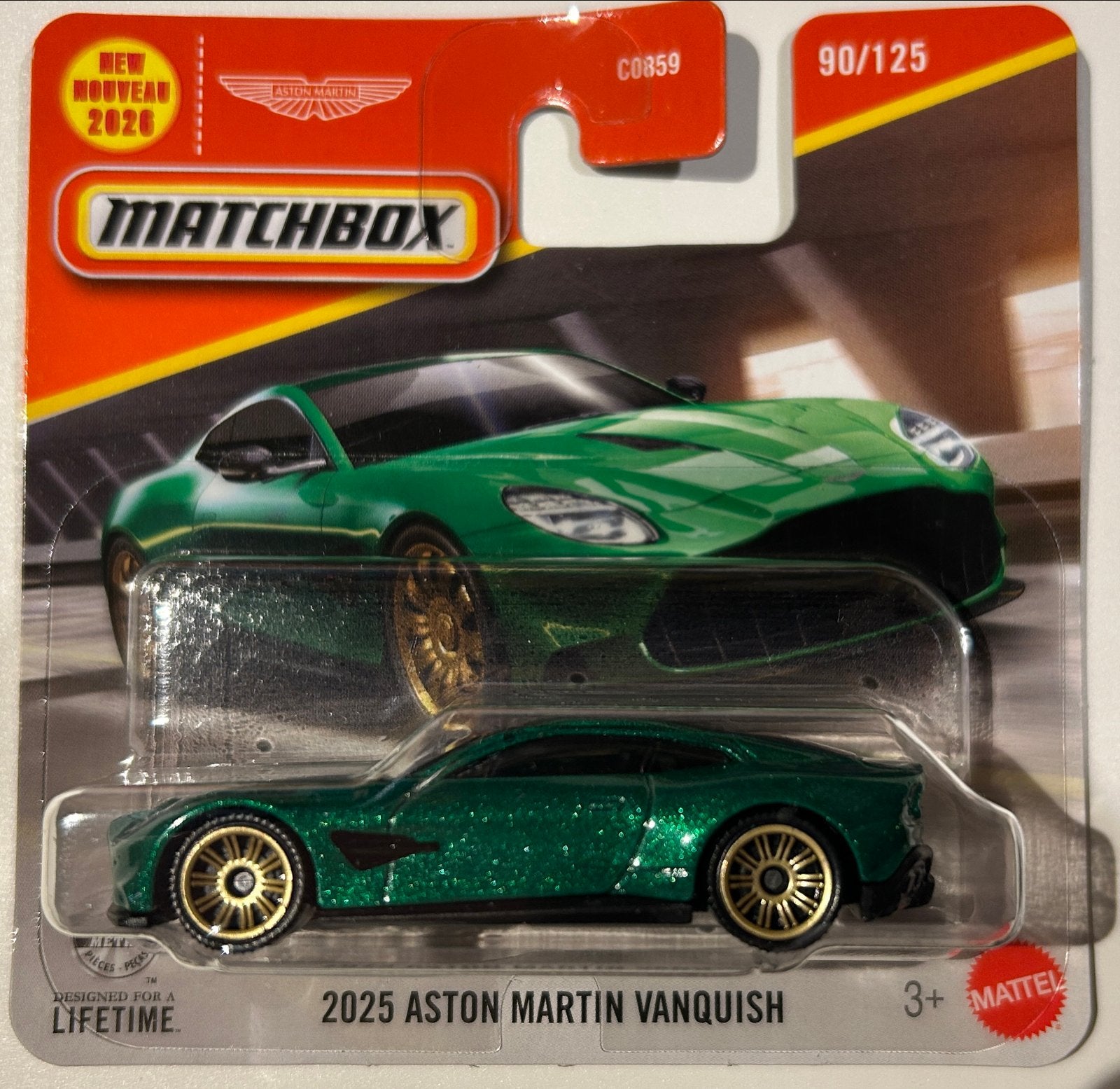 Matchbox 2025 Aston Martin Vanquish - Nieuw in verpakking, Ophalen of Verzenden, Nieuw, Auto