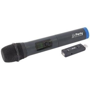 Draadloze UHF hand microfoon met Usb ontvanger, ., Overige typen, Nieuw, Ophalen of Verzenden