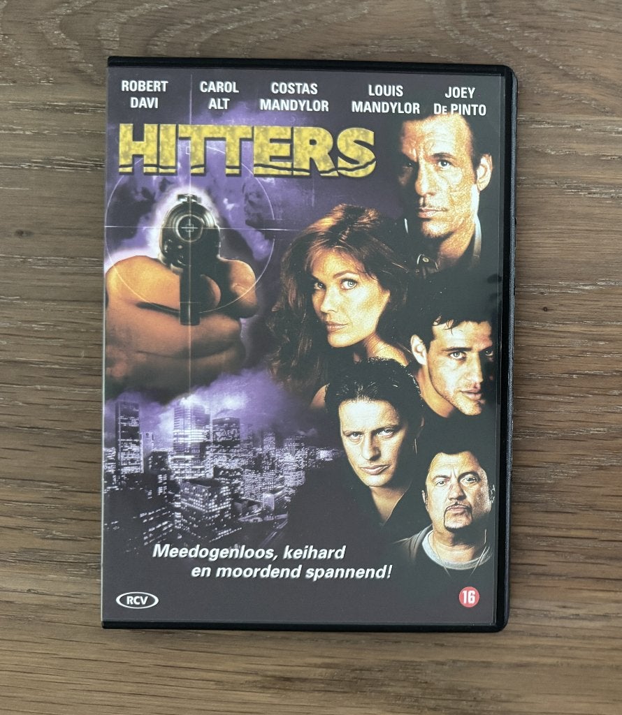 Hitters DVD - Actiethriller met Robert Davi, Vanaf 16 jaar, Ophalen of Verzenden, Zo goed als nieuw, Actiethriller