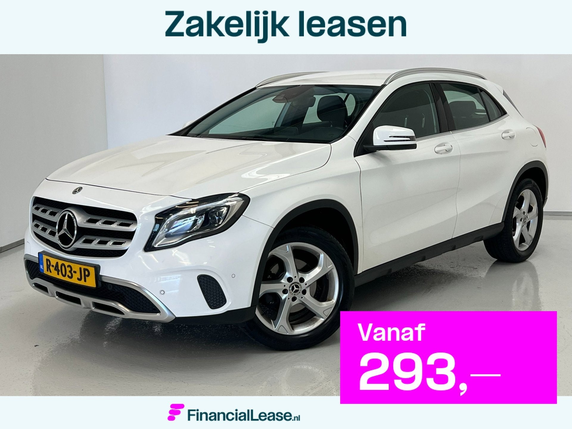 Mercedes-Benz GLA-klasse 180 Urban / Leder / Clima / Stoelve, Gebruikt, 715 kg, 1335 kg, SUV of Terreinwagen