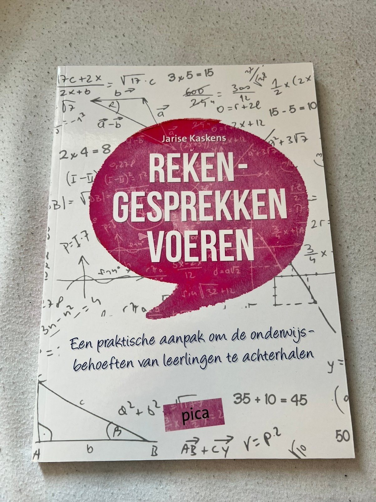 Rekengesprekken voeren boek pabo, Verzenden, Zo goed als nieuw